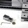 kleiner Niederzug-Schraubstock Clamp-D26 Größenvergleich