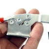 Kniehebelspanner Senkrechtspanner Größenvergleich