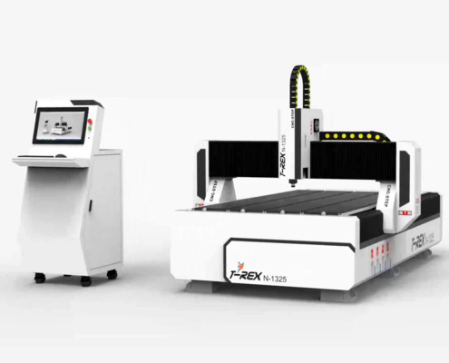 Portalfräsmaschine CNC T-Rex N-1325 mit Schrittmotorantrieb