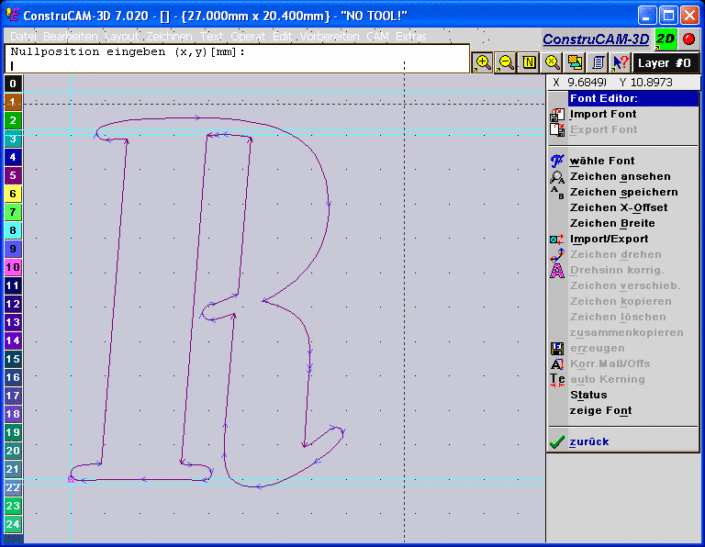 CAD CAM Software | Fräsen Gravieren mit ConstruCAM-3D