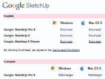 Google SketchUp free 3D CAD Software