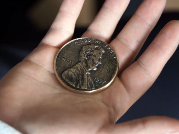 Münze erstellt mit 3D-PhotoFormer