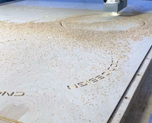 Multiplex fräsen für das Motorrad aus Holz