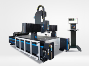 CNC-Portalfraesmaschine-Bedienterminal-und-T-Rex Servo 1325-v3-mit 380 Volt Anschluss