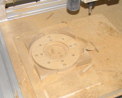 CNC Formenbau mit MDF Platten