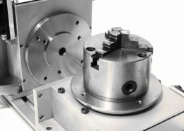 CNC Drehachse / Drehtisch mit Futter