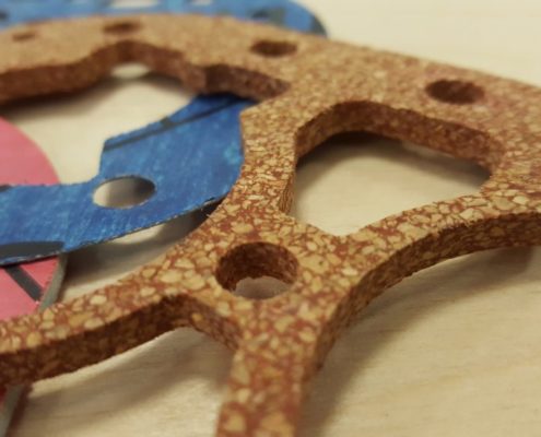 CNC Bearbeitung Kork