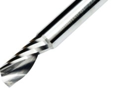 Einschneider mit polierten Spannuten - Fingerfräser