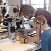 CNC Vorführmaschine zum anfassen und testen