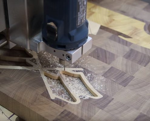 Holz 3D CNC fräsen - Hartholz, Weichholz, Sperrholz, Leimholz 