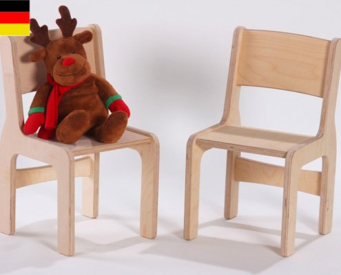 Herstellung von Kinderstühlen aus Holz