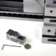 kleiner Niederzug-Schraubstock Clamp-D26 Größenvergleich