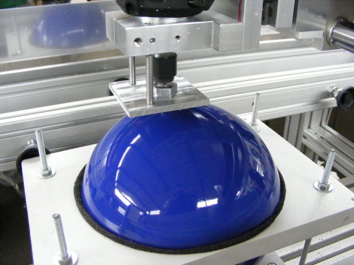 Bowlingkugel gravieren mit CNC Maschine High-Z