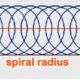 Spiralradius beim wirbelfräsen