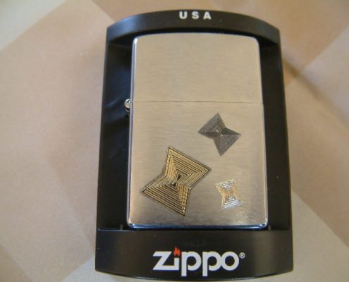 Zippo lighter engraving
